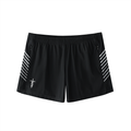 Faith Cross Shorts in black